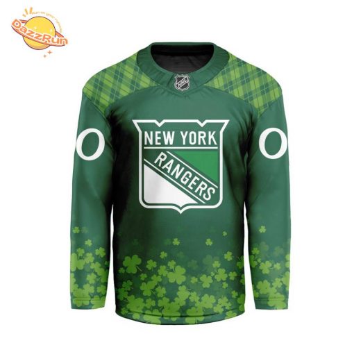 NHL New York Rangers St. Patrick’s Day V-shaped Jersey