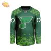 NHL Seattle Kraken St. Patrick’s Day V-shaped Jersey