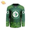 NHL Washington Capitals St. Patrick’s Day V-shaped Jersey