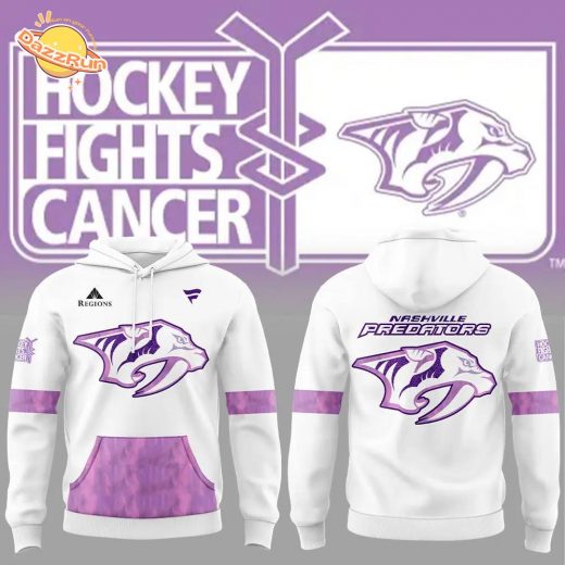 Nashville Predators Hockey Fights Cancer Night in Smashville Hoodie