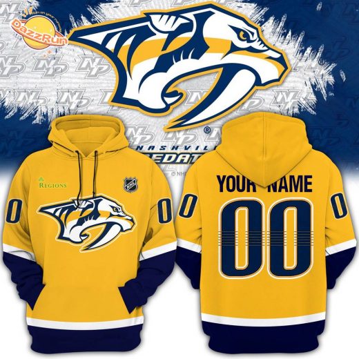 Nashville Predators Team Hockey NHL Hoodie – 2024 Edition