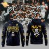 Unisex Blue 84 Navy Midshipmen 2024 Commander-In-Chief’s Trophy Champions Score Hoodie