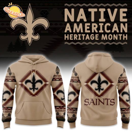 New Orleans Saints Native American Heritage Hoodie – 2024 Special Edition