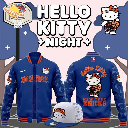 New York Knicks x Hello Kitty Night 2024 Premium Limited Edition Bomber Jacket