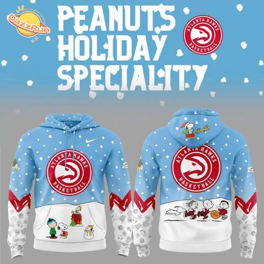 Nike Atlanta Hawks Peanuts & Snoopy Hoodie – Limited Edition