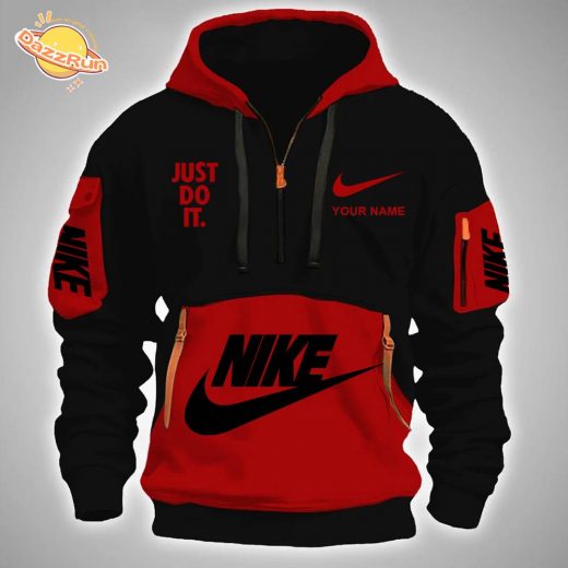 Nike Just Do It Red Hoodie – Custom 2024 Limited Edition