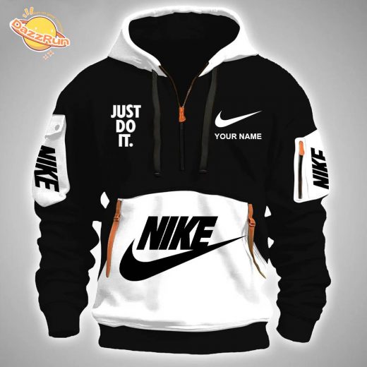 Nike Just Do It White Hoodie – Custom Edition 2024