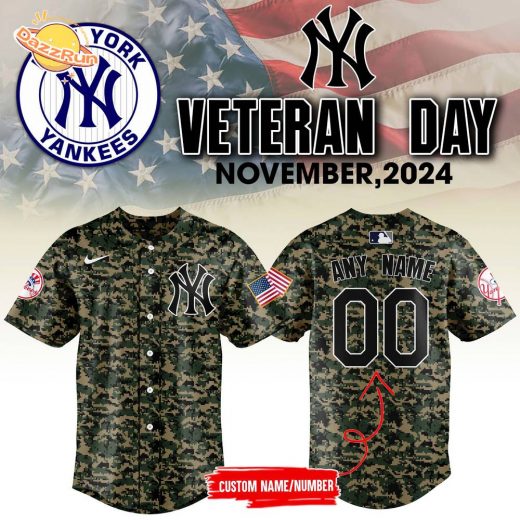 Nike New York Yankees 2024 Veterans Day Unisex Premium Limited Edition Jersey