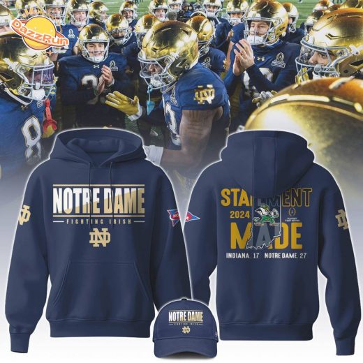 Notre Dame Fighting Irish Sugar Bowl 2025 CFP Hoodie