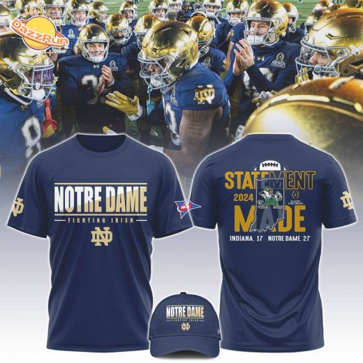 Notre Dame Fighting Irish Sugar Bowl 2025 CFP T-Shirt Limited Edition