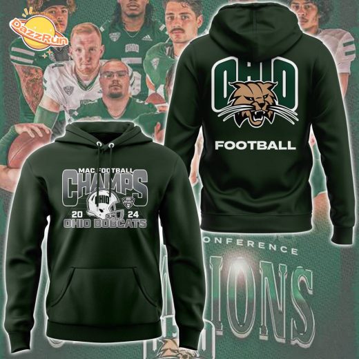 Ohio Bobcats 2024 Football Champions Limited Edition Hoodie