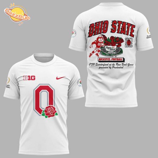 Ohio State Buckeyes 2025 Rose Bowl Game Shirt – Official Fan Apparel