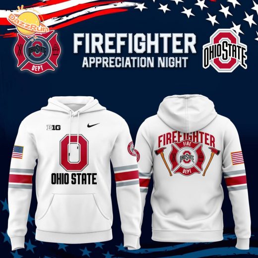 Ohio State Football 2024 Firefighter Appreciation Limited Edition Hoodie