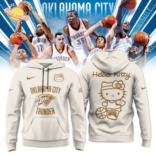 Oklahoma City Thunder x Hello Kitty 2024 Limited Edition Hoodie