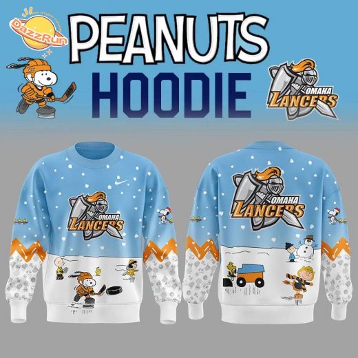 Omaha Lancers Peanuts x Snoopy 2024 Nike Sweatshirt Version 2