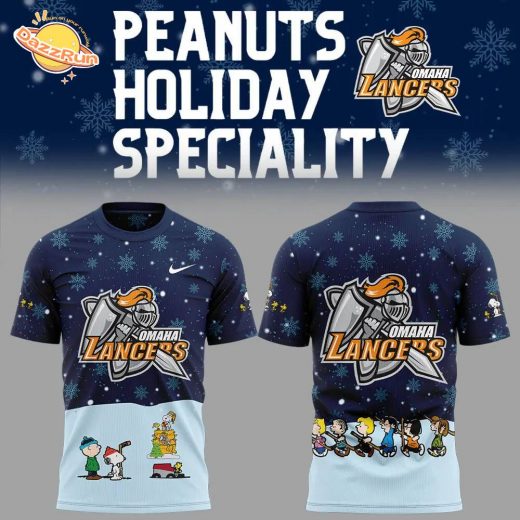 Omaha Lancers Peanuts x Snoopy Nike T-Shirt 2024 Version 2