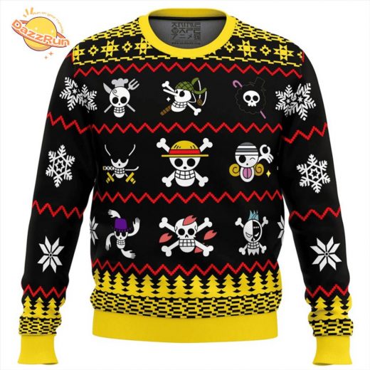 One Piece Christmas Ugly Sweater Holiday Gear