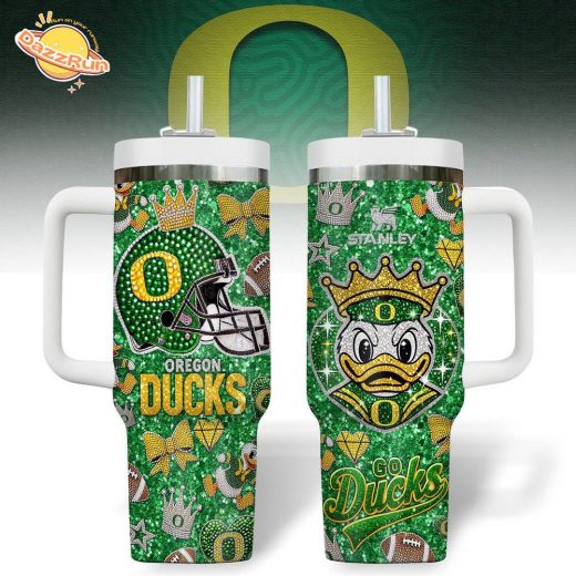 Oregon Duck 40oz Tumbler with Handle – Premium Edition