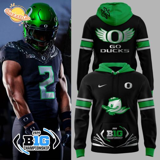 Oregon Ducks 2024 Big Ten Championship Game Hoodie