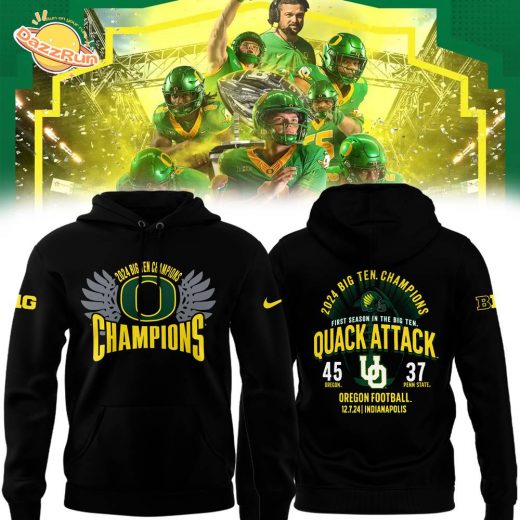 Oregon Ducks 2024 Champions Limited Edition Hoodie (Version 2)