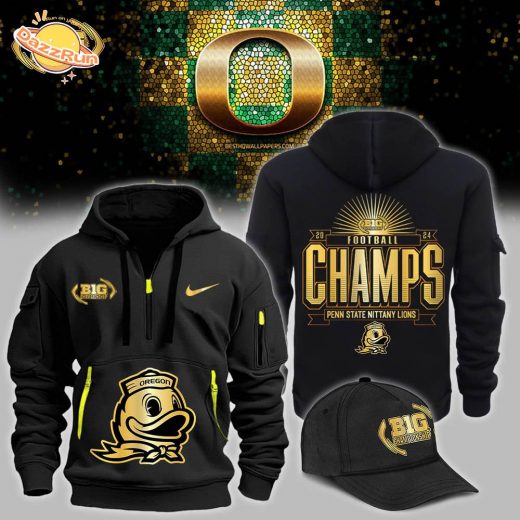 Oregon Football 2024 Champions Hoodie – Official Fan Gear