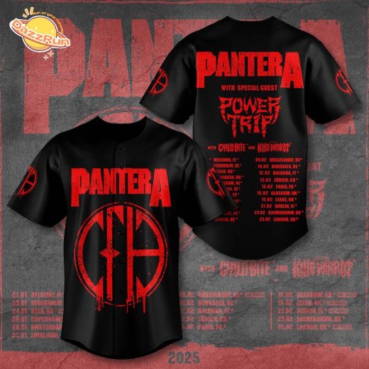 Pantera Baseball Jersey – Limited Edition 2024 Dazz