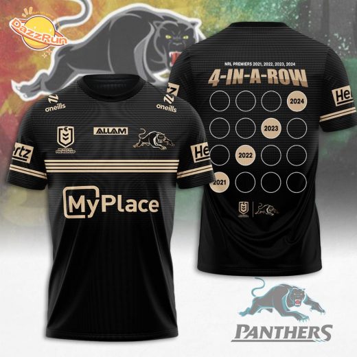 Penrith Panthers 3D Apparel T-Shirt – Limited Edition