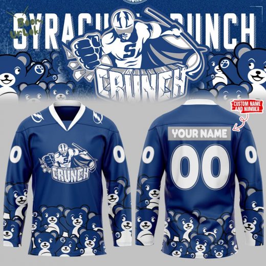 Personalized Syracuse Crunch Jersey 2024 – Custom Name & Number