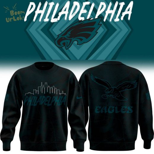 Philadelphia Eagles 2024 Limited Edition Black Sweatshirt – Premium Design