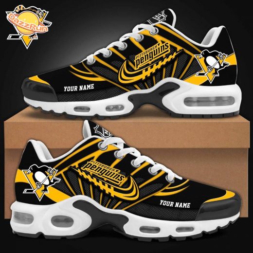 Pittsburgh Penguins Personalized Air Max Plus Sneakers – Custom Edition