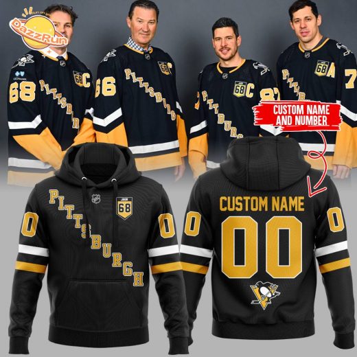 Pittsburgh Penguins Special “Forever JAGR 68” Hoodie – Custom Name & Number