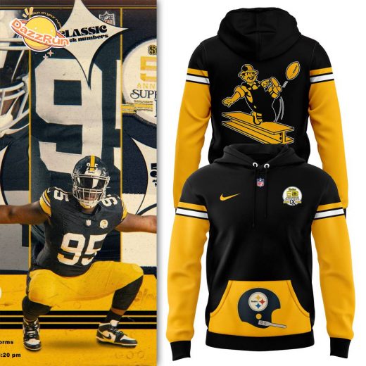 Pittsburgh Steelers 50th Anniversary Throwback Super Bowl Hoodie