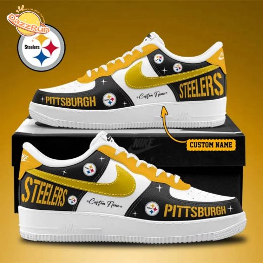 Pittsburgh Steelers Nike Air Force 1 Limited Shoes – 2024/2025 Edition