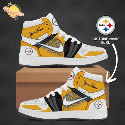 Pittsburgh Steelers Nike Limited AJ1 Shoes – Custom Edition