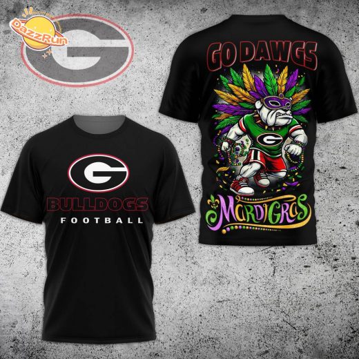 Premium Bulldogs Go Dawgs T-shirt – Georgia Edition