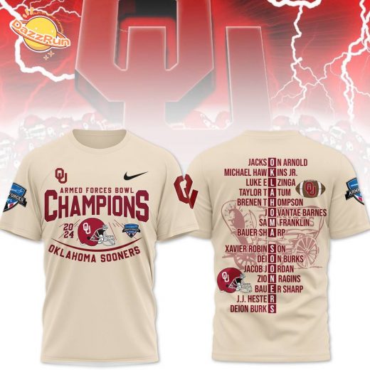 Premium OSN 3D Shirt – Oklahoma Sooners