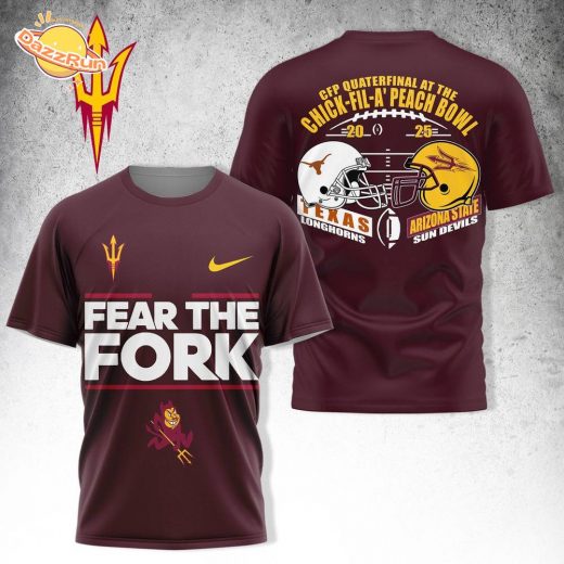 Premium fear the fork texas longhorn T-shirt