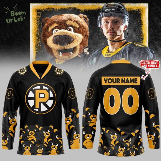 Providence Bruins 2024 Jersey – Personalized Custom Name & Number Edition