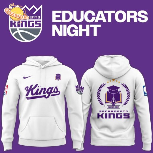 Sacramento Kings 2024 Educators Night Limited Edition Pullover Hoodie