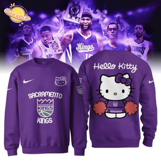 Sacramento Kings x Hello Kitty 2024 Limited Edition Sweatshirt