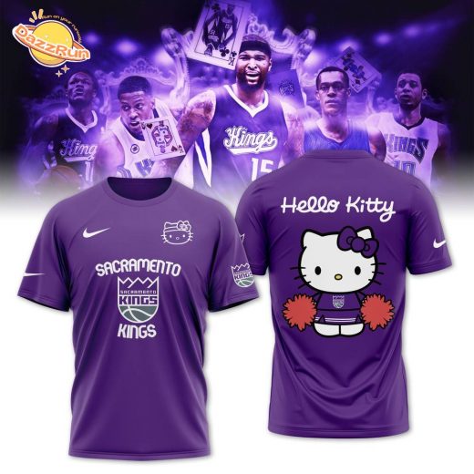 Sacramento Kings x Hello Kitty 2024 Limited Edition T-shirt