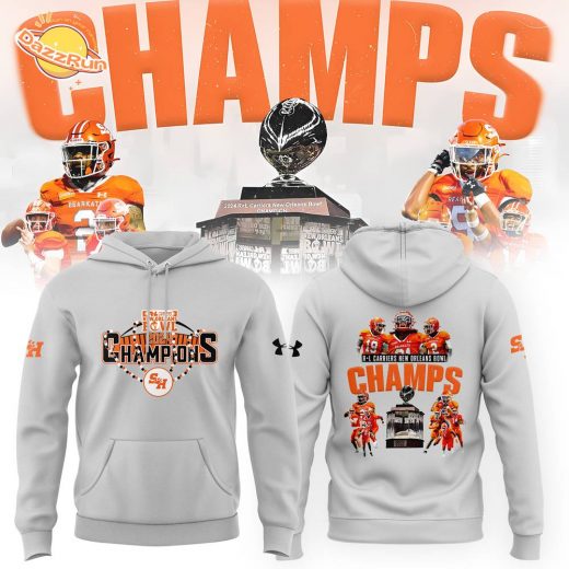 Sam Houston Football Champions New Orleans Bowl Hoodie (R+L Carriers)