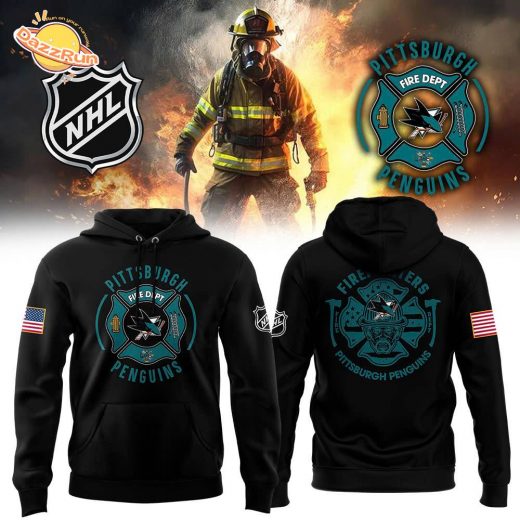 San Jose Sharks x 2024 Firefighter Appreciation Night Premium Hoodie