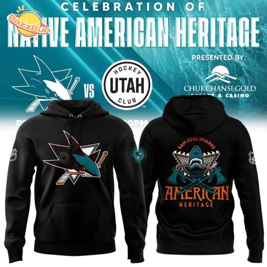 San Jose Sharks x 2024 Native American Heritage Night Premium Hoodie