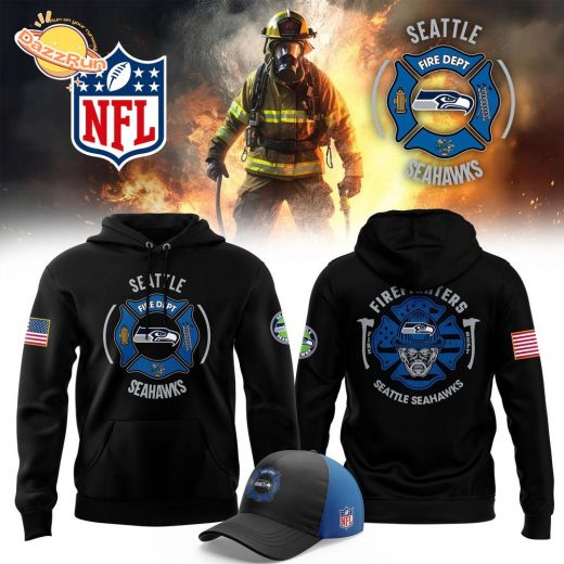 Seattle Seahawks 2024 Firefighter Appreciation Night Premium Limited Hoodie – Exclusive Edition