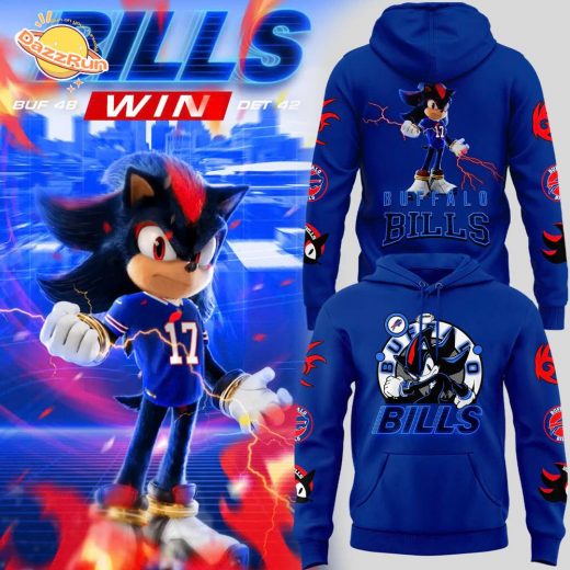 Shadow the Hedgehog Buffalo Bills Hoodie – Special Edition 2024