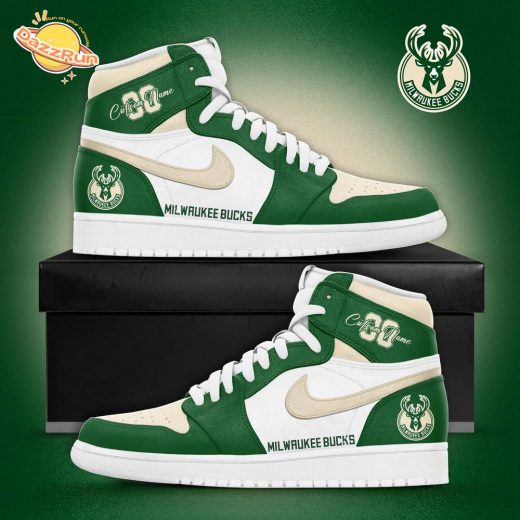 Special Edition Milwaukee Bucks 2024 Air Jordan 1 Shoes – Limited Edition