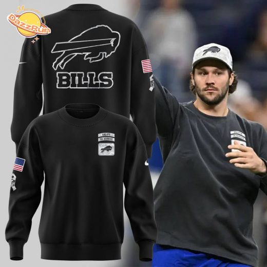 Special Edition Salute to Service Buffalo Bills Sweatshirt – Military Tribute