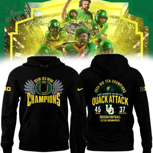 Special New Oregon Ducks Champions Hoodie – 2024 Edition