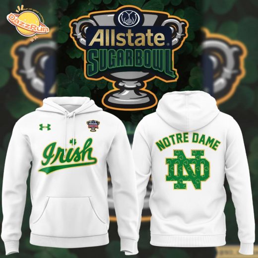 Special Sugar Bowl Notre Dame Football Hoodie | Limited Edition College Football Hoodie